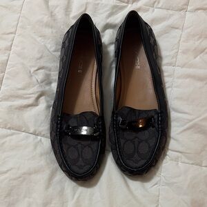 Coach Black and Brown Loafers